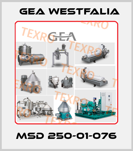 MSD 250-01-076 Gea Westfalia