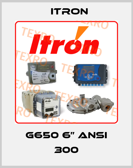 G650 6” ANSI 300 Itron