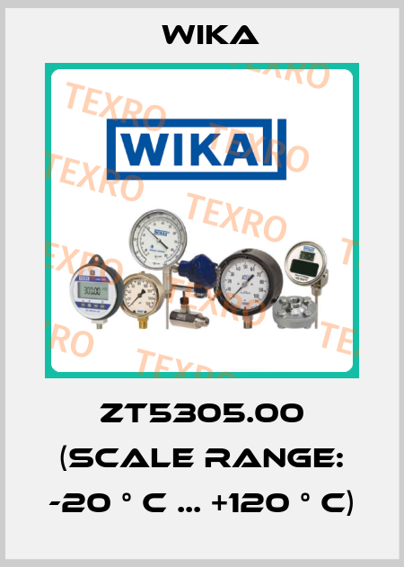ZT5305.00 (Scale range: -20 ° C ... +120 ° C) Wika