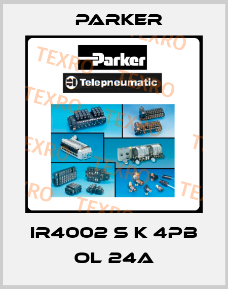 IR4002 S K 4PB OL 24A Parker