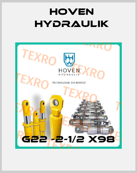 G22 -2-1/2 X98 Hoven Hydraulik