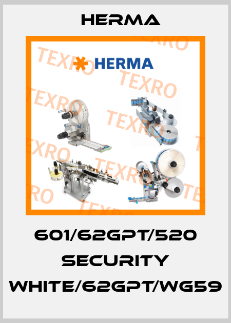 601/62Gpt/520 Security White/62Gpt/WG59 Herma