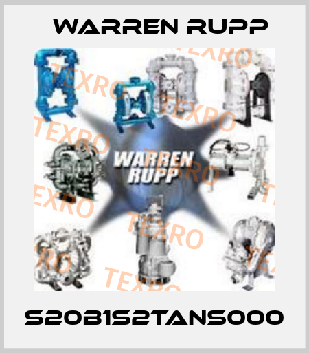 S20B1S2TANS000 Warren Rupp