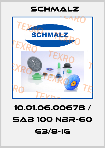10.01.06.00678 / SAB 100 NBR-60 G3/8-IG Schmalz