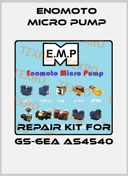 repair kit for GS-6EA AS4540 Enomoto Micro Pump