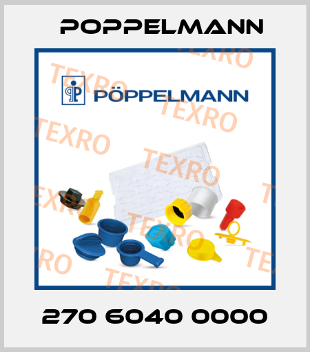 270 6040 0000 Poppelmann