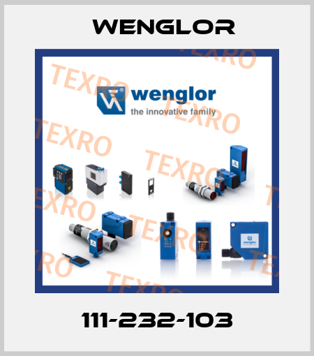 111-232-103 Wenglor