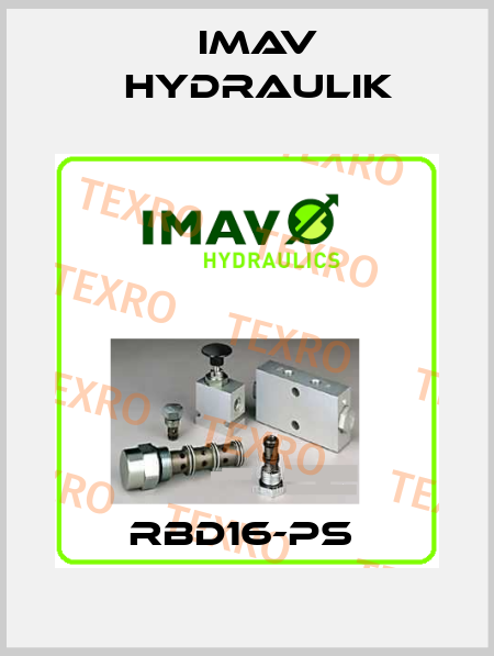 RBD16-PS  IMAV Hydraulik
