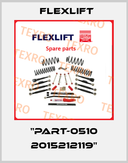 "PART-0510 2015212119" Flexlift