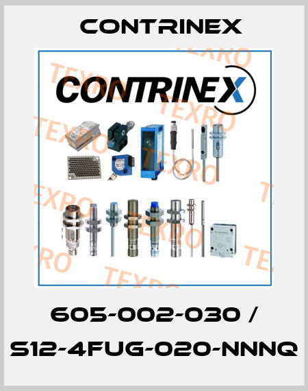 605-002-030 / S12-4FUG-020-NNNQ Contrinex