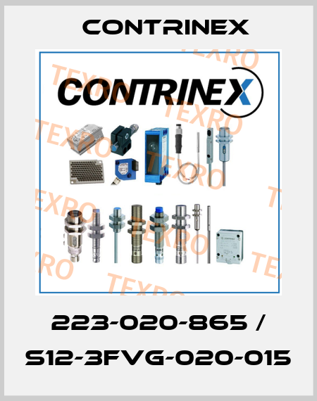 223-020-865 / S12-3FVG-020-015 Contrinex