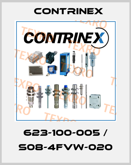 623-100-005 / S08-4FVW-020 Contrinex