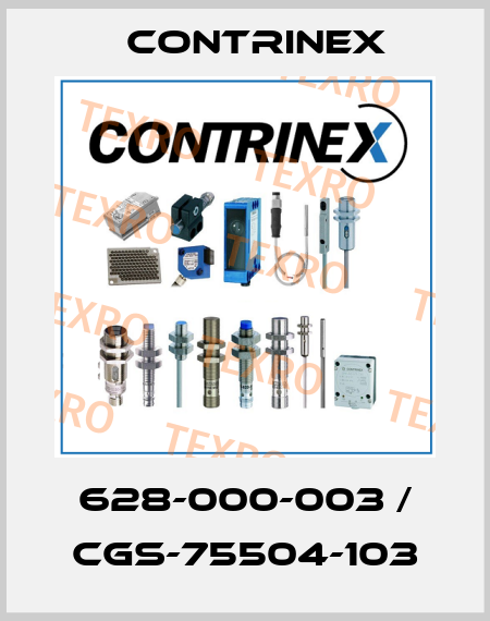 628-000-003 / CGS-75504-103 Contrinex