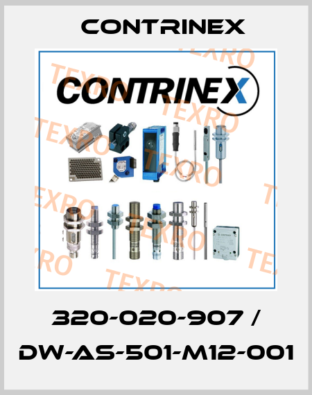 320-020-907 / DW-AS-501-M12-001 Contrinex