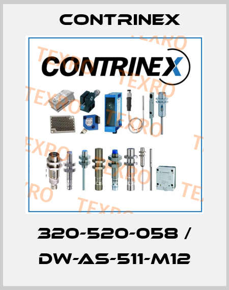 320-520-058 / DW-AS-511-M12 Contrinex