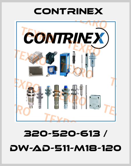 320-520-613 / DW-AD-511-M18-120 Contrinex