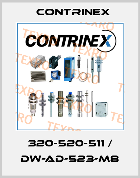 320-520-511 / DW-AD-523-M8 Contrinex