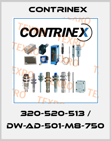320-520-513 / DW-AD-501-M8-750 Contrinex