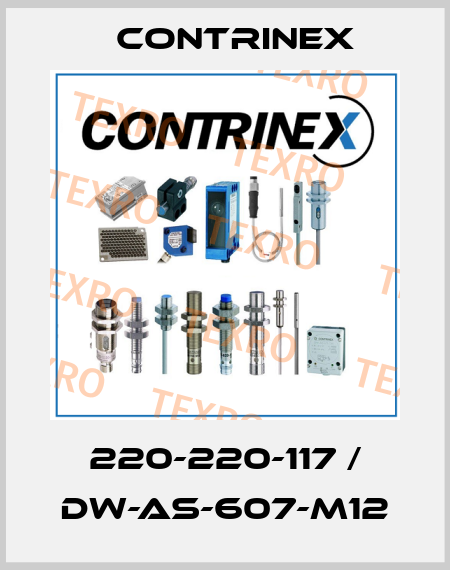220-220-117 / DW-AS-607-M12 Contrinex