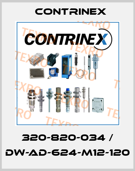 320-820-034 / DW-AD-624-M12-120 Contrinex