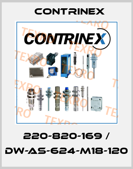 220-820-169 / DW-AS-624-M18-120 Contrinex