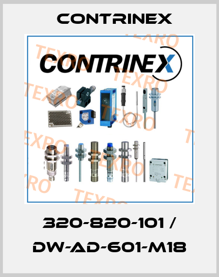 320-820-101 / DW-AD-601-M18 Contrinex
