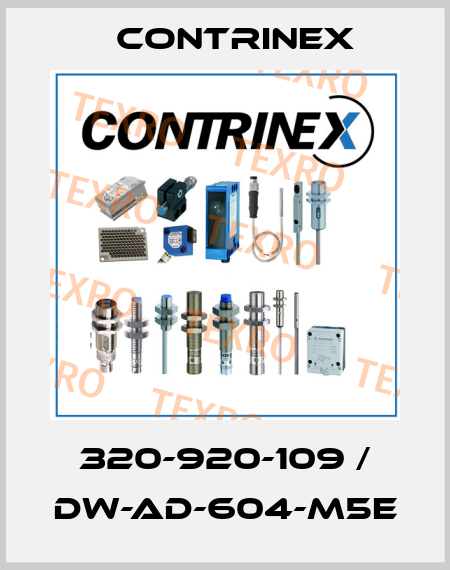 320-920-109 / DW-AD-604-M5E Contrinex