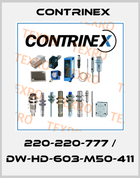 220-220-777 / DW-HD-603-M50-411 Contrinex
