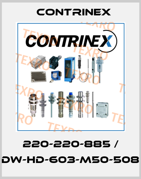 220-220-885 / DW-HD-603-M50-508 Contrinex
