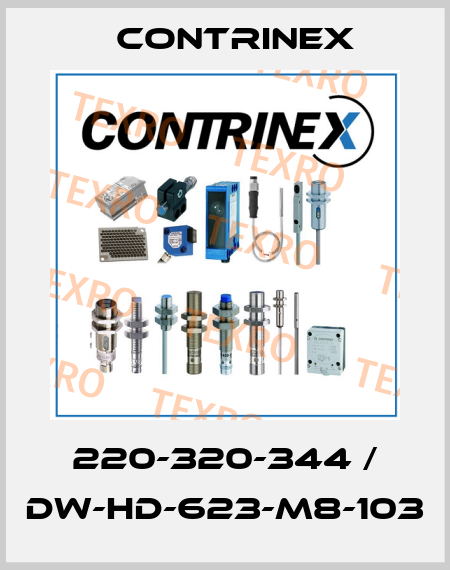 220-320-344 / DW-HD-623-M8-103 Contrinex
