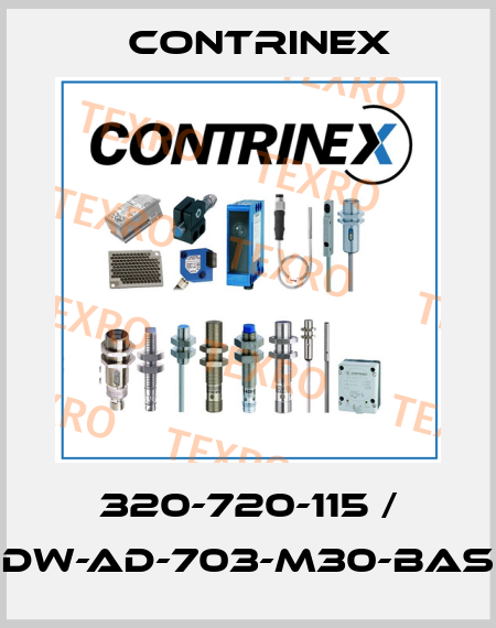320-720-115 / DW-AD-703-M30-BAS Contrinex