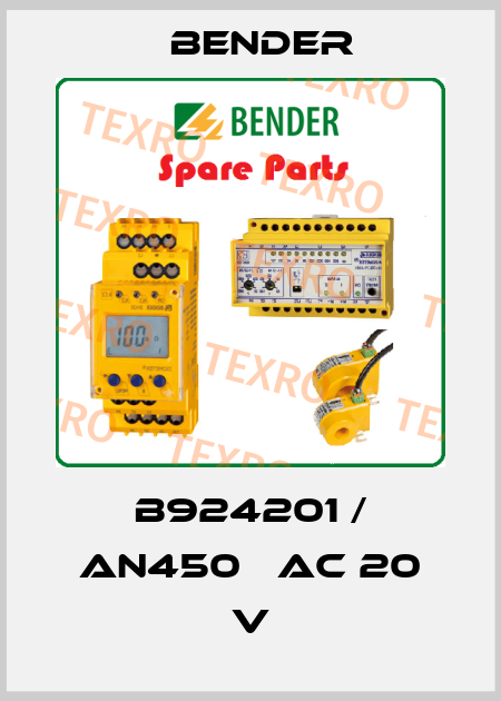 B924201 / AN450   AC 20 V Bender