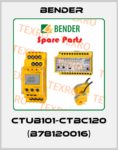 CTUB101-CTBC120 (B78120016) Bender