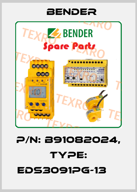 p/n: B91082024, Type: EDS3091PG-13     Bender