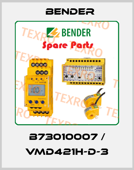 B73010007 / VMD421H-D-3 Bender