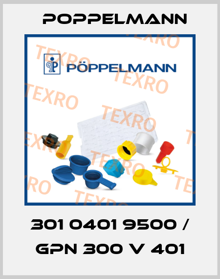 301 0401 9500 / GPN 300 V 401 Poppelmann