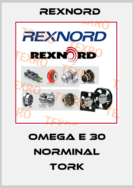OMEGA E 30 NORMINAL TORK Rexnord