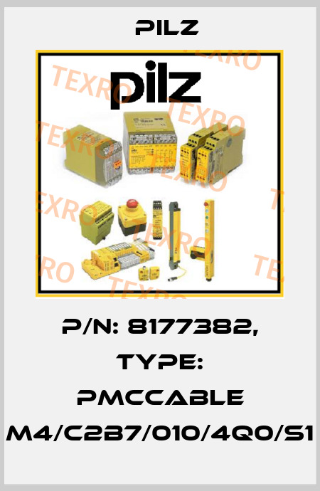 p/n: 8177382, Type: PMCcable M4/C2B7/010/4Q0/S1 Pilz