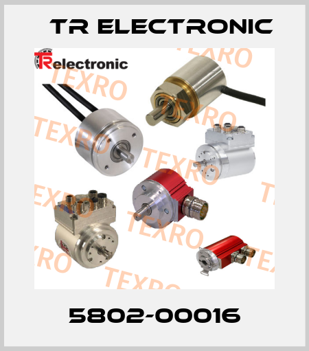 5802-00016 TR Electronic