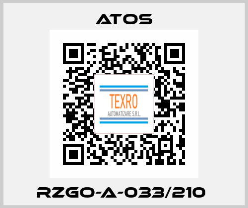 RZGO-A-033/210  Atos