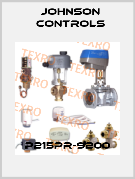 P215PR-9200 Johnson Controls