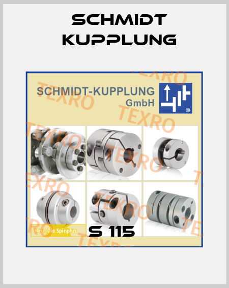 S 115  Schmidt Kupplung