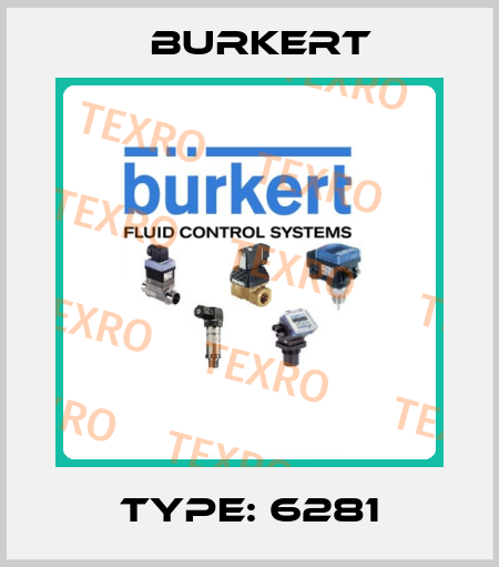 Type: 6281 Burkert
