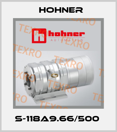 S-118A9.66/500  Hohner