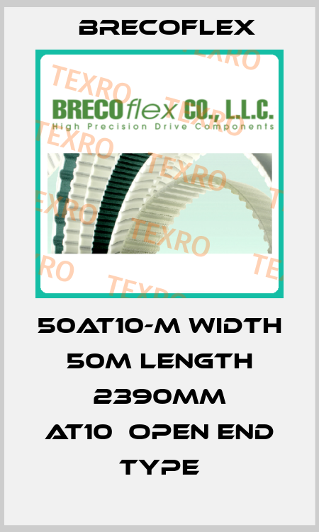 50AT10-M Width 50m Length 2390mm AT10　Open end type Brecoflex