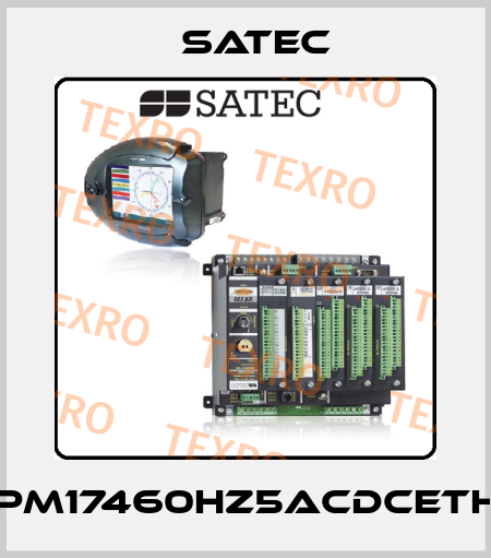 PM17460Hz5ACDCETH Satec