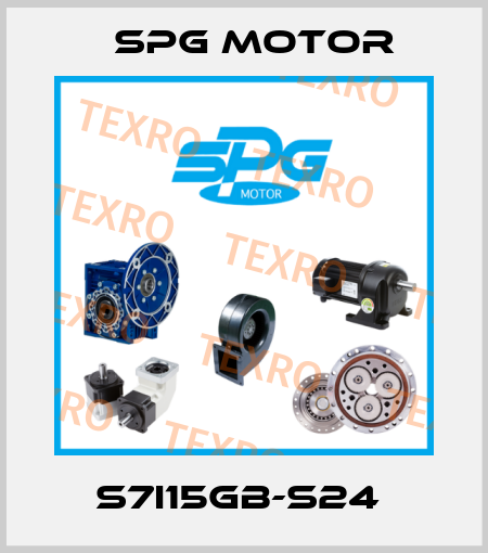 S7I15GB-S24  Spg Motor