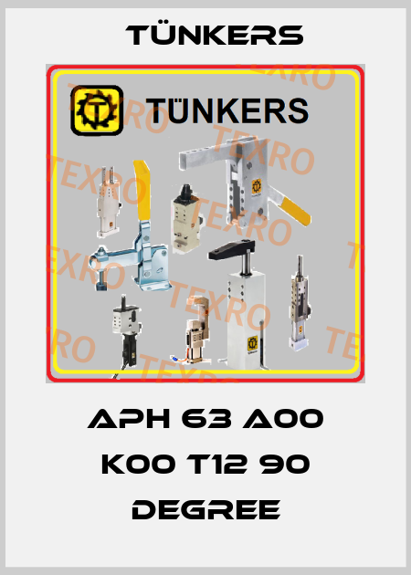 APH 63 A00 K00 T12 90 Degree Tünkers