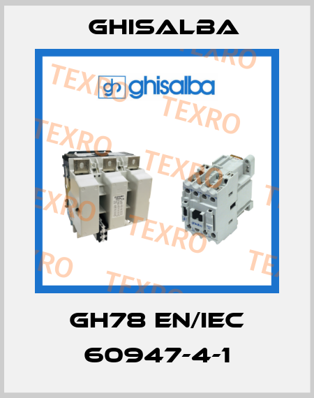 GH78 EN/IEC 60947-4-1 Ghisalba