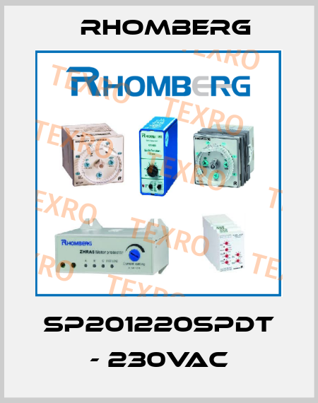 SP201220SPDT - 230VAC Rhomberg